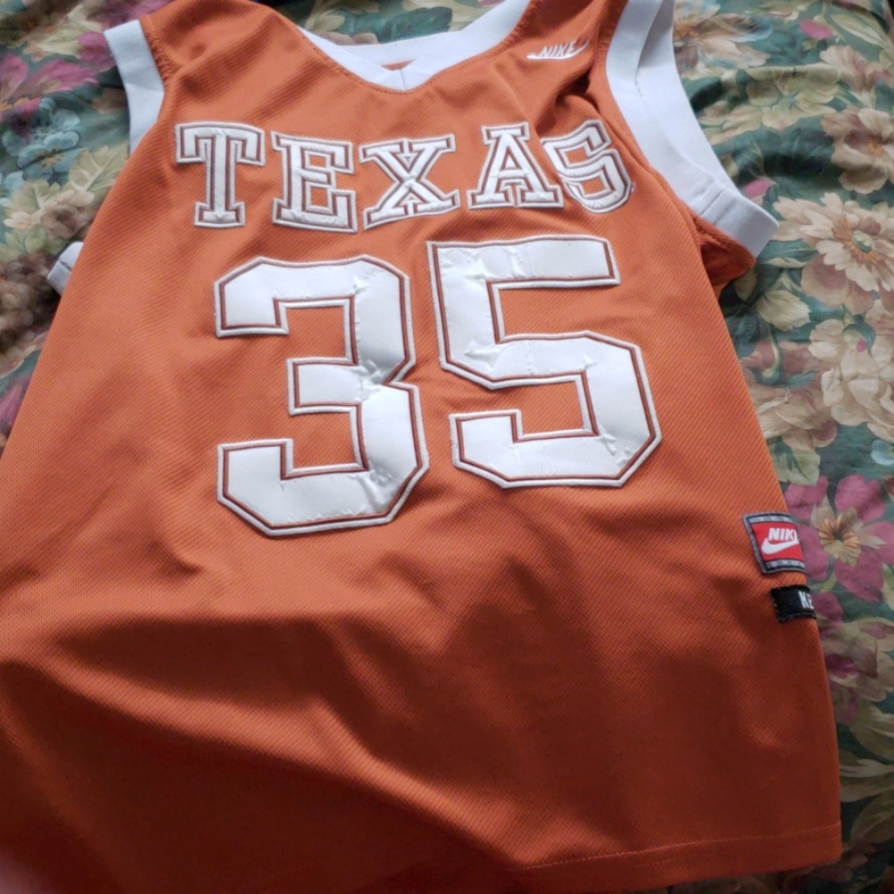 Kevind Durant University  of texas jersey